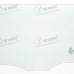 RH REAR DOOR GLASS GREEN (1 HOLE)